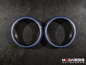 smart fortwo Instrument Trim - Pod Trim Rings - 450 - Blue